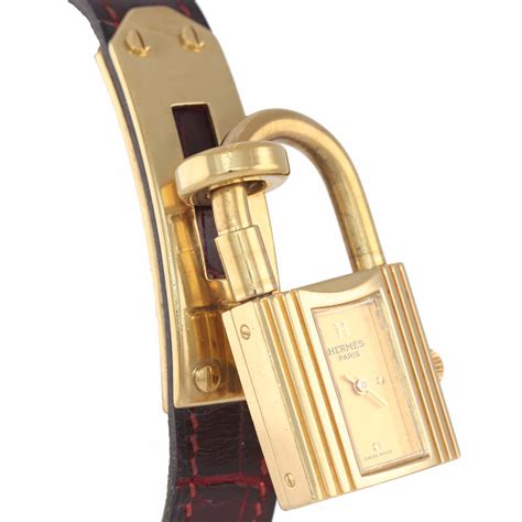 hermes kelly watch second hand|hermes padlock watch.